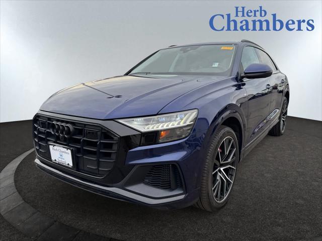 used 2021 Audi Q8 car, priced at $37,488