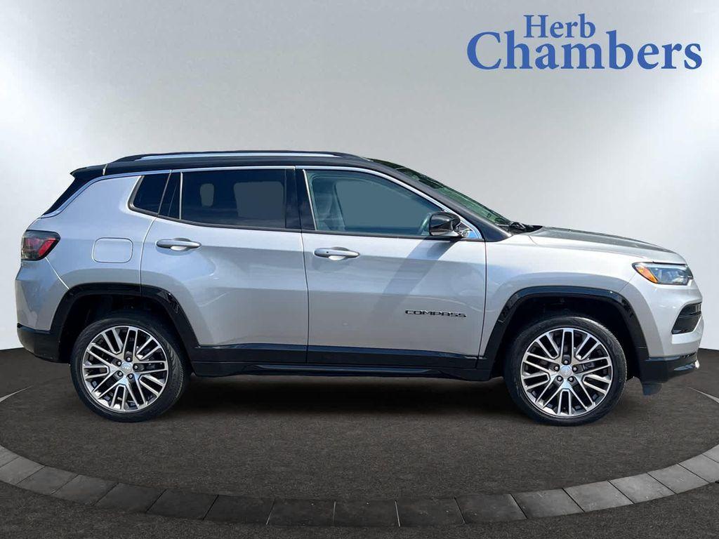 used 2022 Jeep Compass car, priced at $22,488