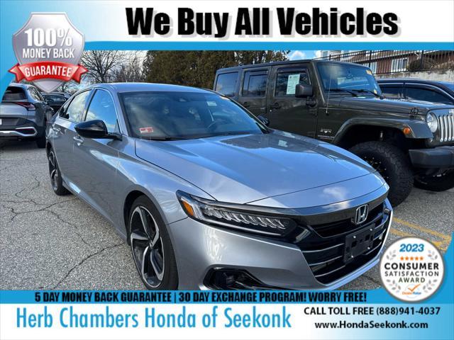 used 2022 Honda Accord car, priced at $26,588