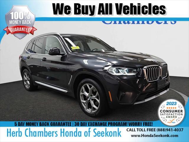 used 2022 BMW X3 car, priced at $33,588