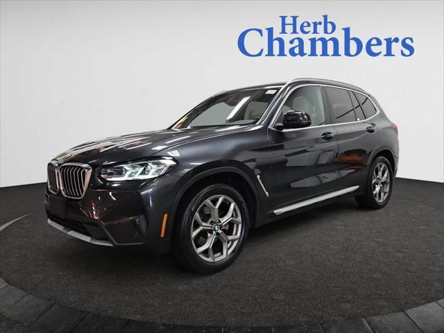 used 2022 BMW X3 car, priced at $33,588