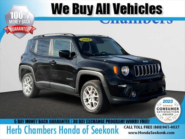 used 2021 Jeep Renegade car, priced at $18,968