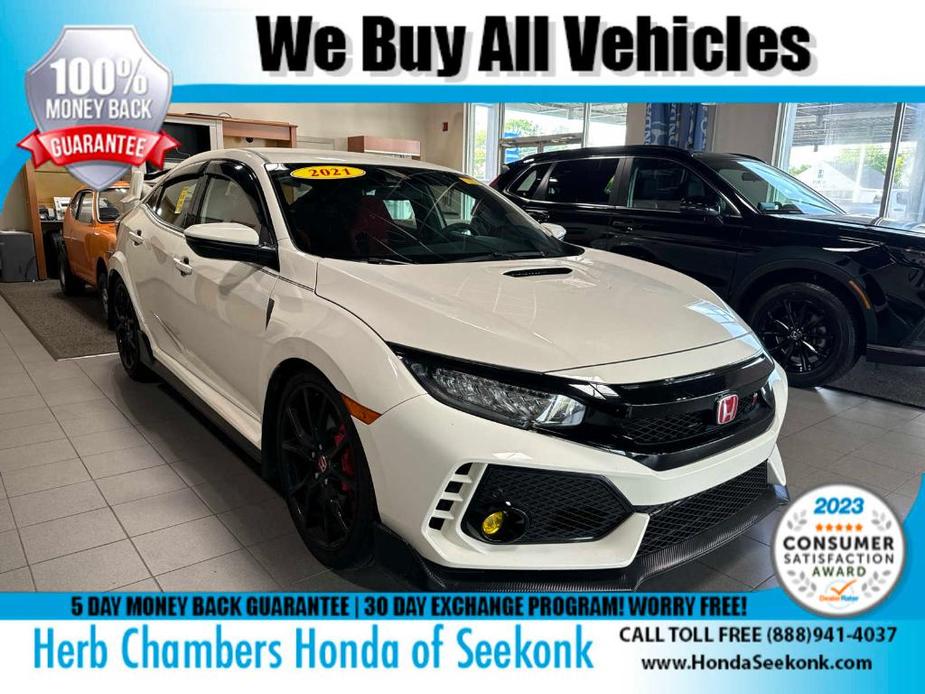 used 2021 Honda Civic Type R car, priced at $42,588