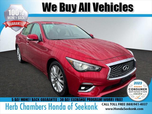 used 2021 INFINITI Q50 car, priced at $26,968