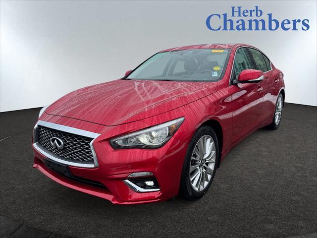 used 2021 INFINITI Q50 car, priced at $26,968