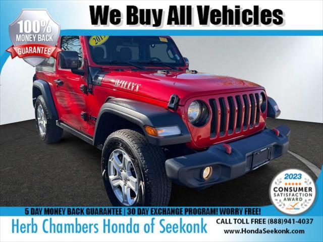 used 2019 Jeep Wrangler car, priced at $18,968