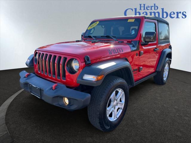 used 2019 Jeep Wrangler car, priced at $18,968