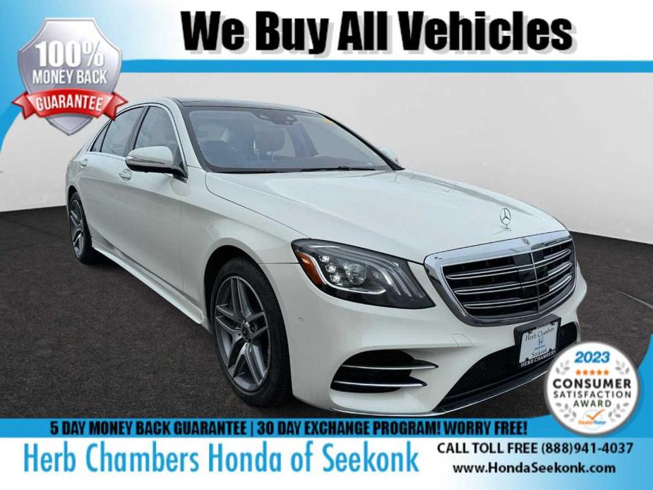 used 2019 Mercedes-Benz S-Class car, priced at $50,968
