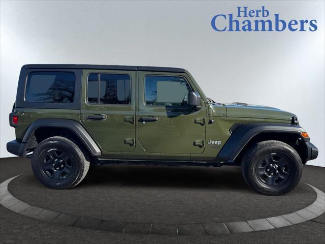 used 2021 Jeep Wrangler Unlimited car, priced at $26,968