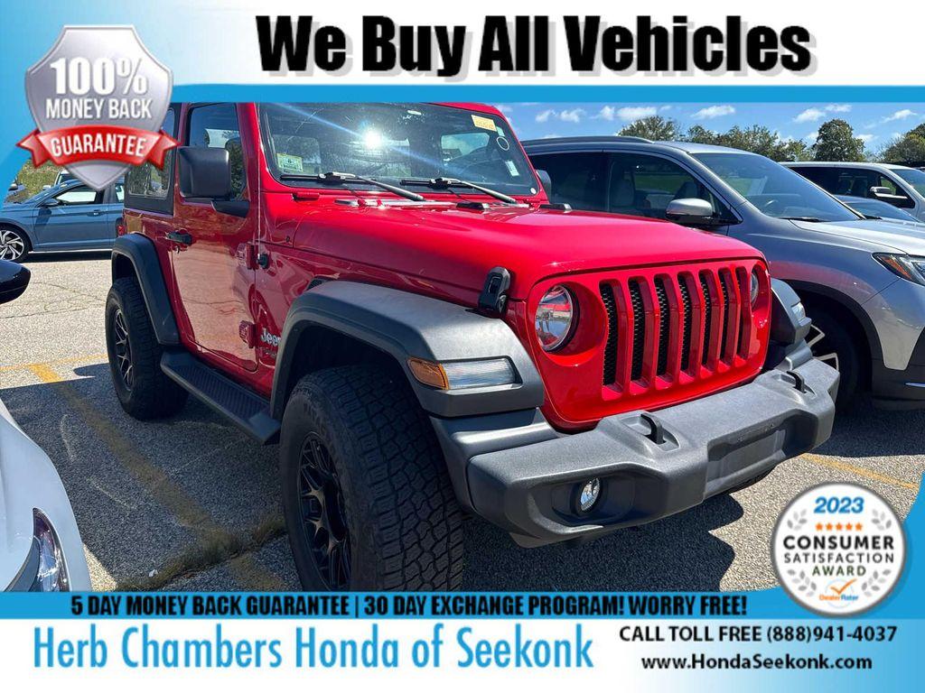 used 2020 Jeep Wrangler car, priced at $25,987