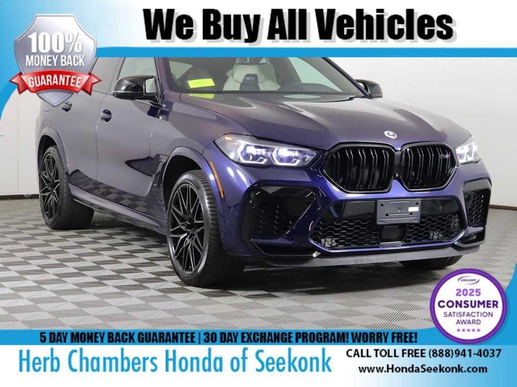 used 2022 BMW X6 M car, priced at $66,488