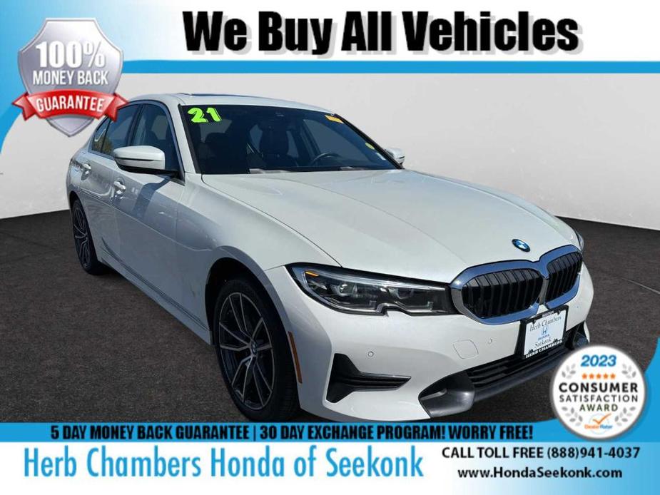 used 2021 BMW 330 car, priced at $29,288