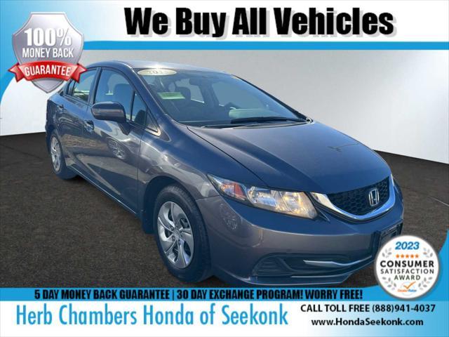 used 2015 Honda Civic car, priced at $12,588