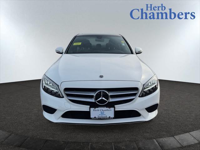 used 2021 Mercedes-Benz C-Class car, priced at $28,488