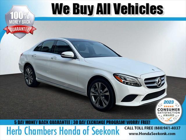 used 2021 Mercedes-Benz C-Class car, priced at $28,488