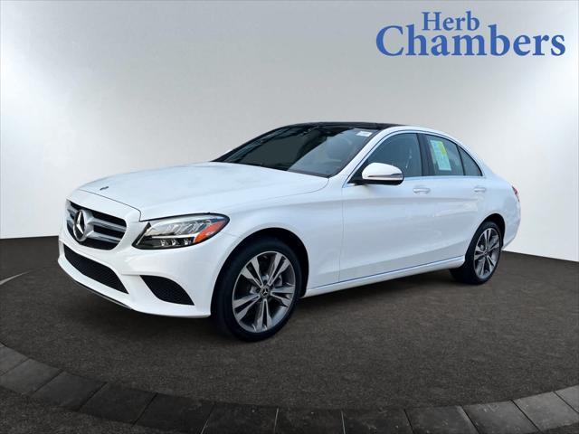 used 2021 Mercedes-Benz C-Class car, priced at $28,488