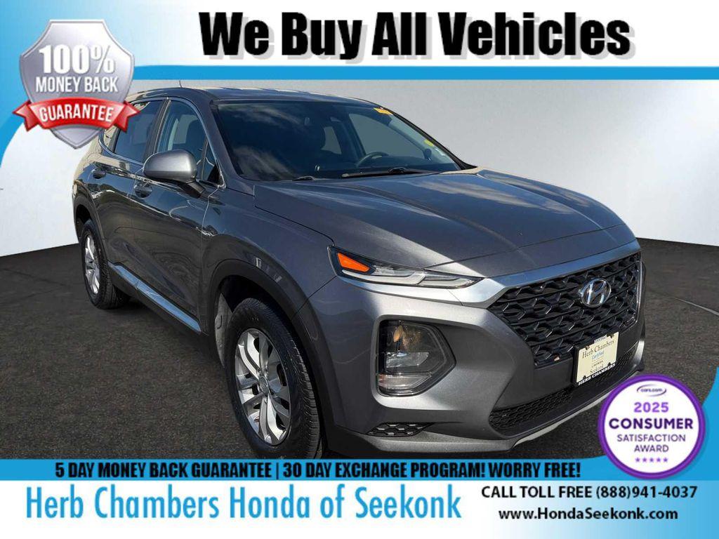 used 2019 Hyundai Santa Fe car, priced at $15,799