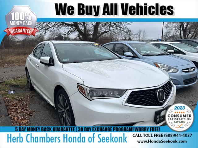 used 2018 Acura TLX car, priced at $21,658