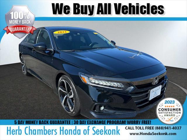 used 2022 Honda Accord car, priced at $25,968