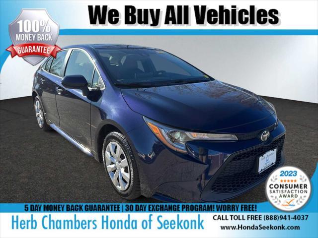 used 2020 Toyota Corolla car, priced at $18,448