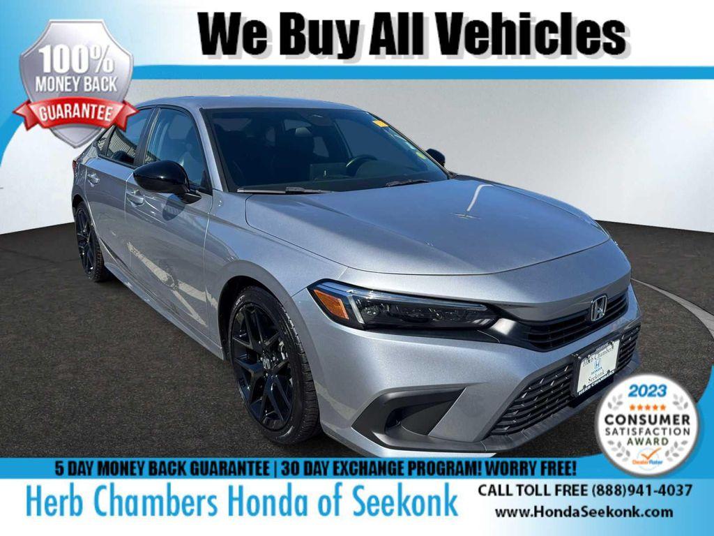 used 2022 Honda Civic car, priced at $25,467