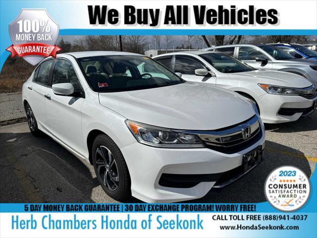 used 2016 Honda Accord car, priced at $15,600