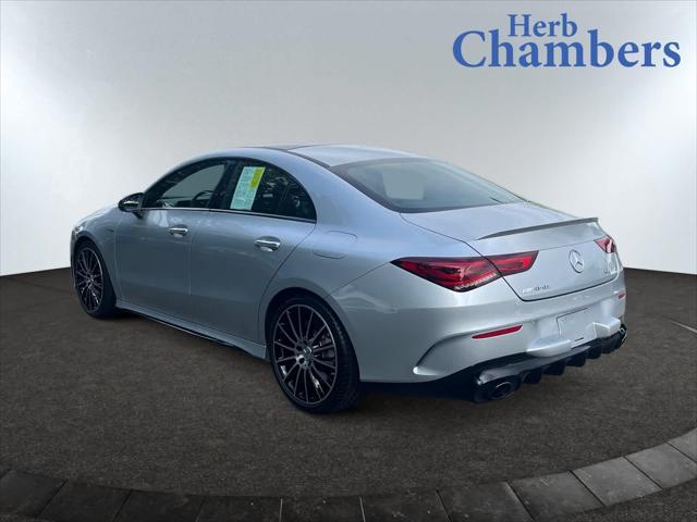 used 2023 Mercedes-Benz AMG CLA 35 car, priced at $39,968