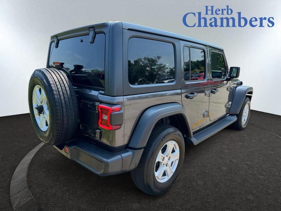 used 2021 Jeep Wrangler Unlimited car, priced at $31,468