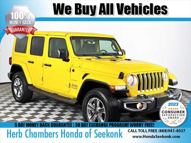 used 2019 Jeep Wrangler Unlimited car, priced at $24,968