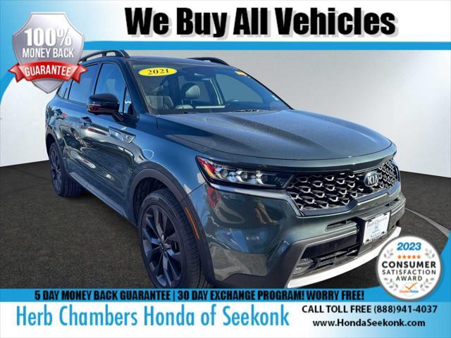 used 2021 Kia Sorento car, priced at $27,498