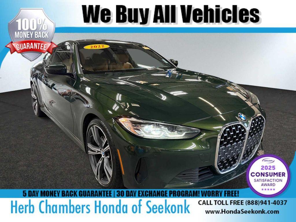 used 2022 BMW 430 car, priced at $29,699