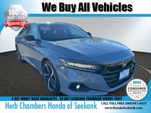 used 2022 Honda Accord Hybrid car, priced at $24,288