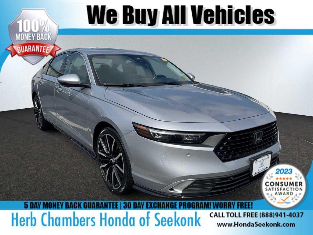used 2023 Honda Accord Hybrid car, priced at $27,987