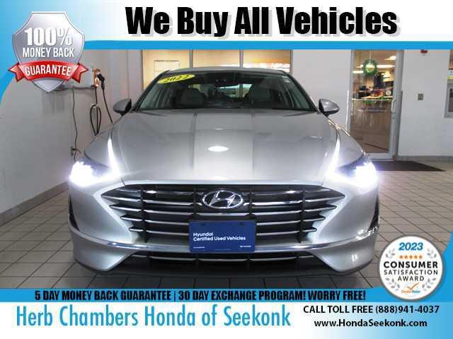 used 2022 Hyundai Sonata car, priced at $18,446