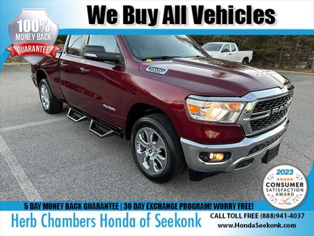 used 2022 Ram 1500 car, priced at $31,588