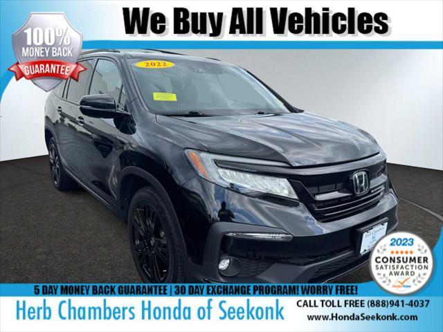used 2022 Honda Pilot car, priced at $36,968