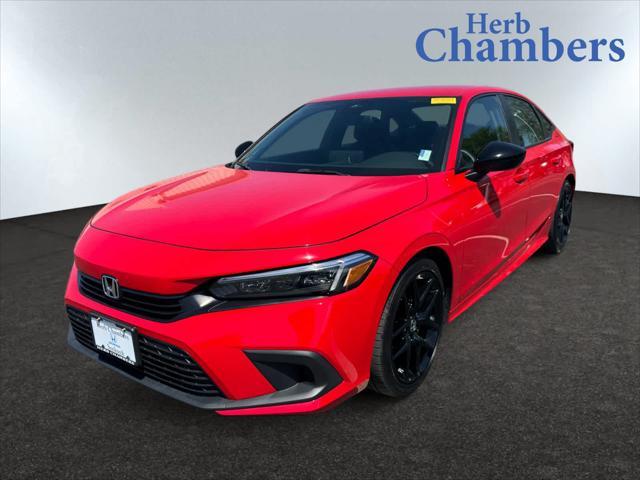 used 2022 Honda Civic car, priced at $24,500