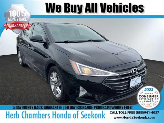 used 2019 Hyundai Elantra car, priced at $12,200