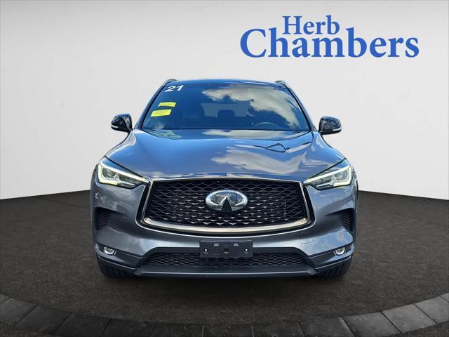 used 2021 INFINITI QX50 car, priced at $23,588