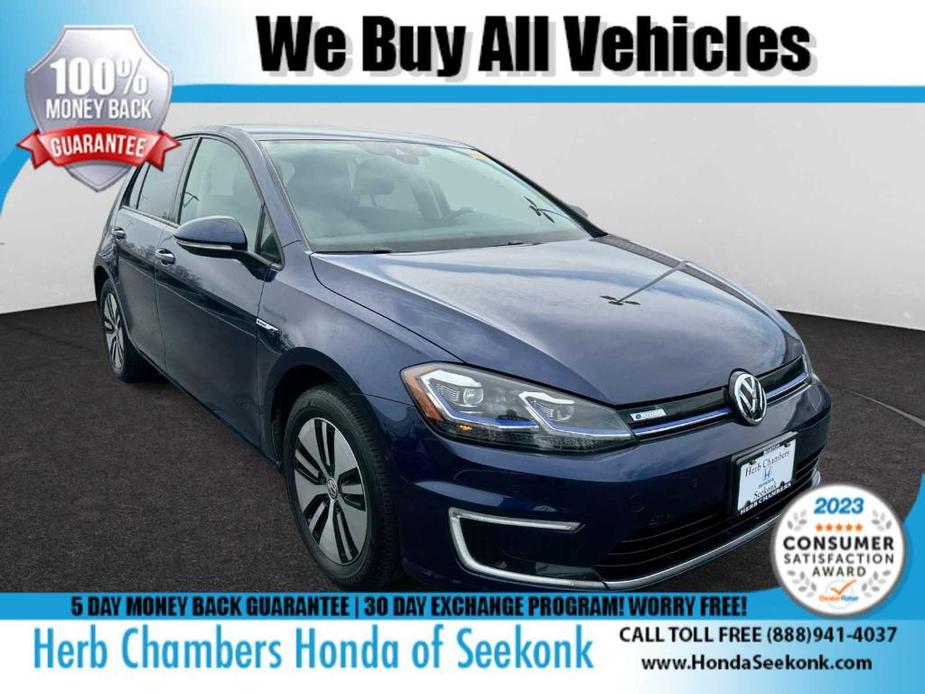 used 2018 Volkswagen e-Golf car, priced at $18,968