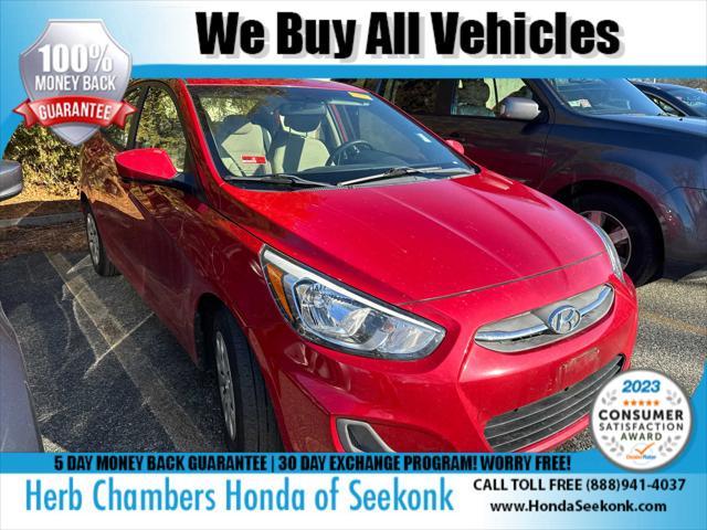 used 2017 Hyundai Accent car, priced at $11,488