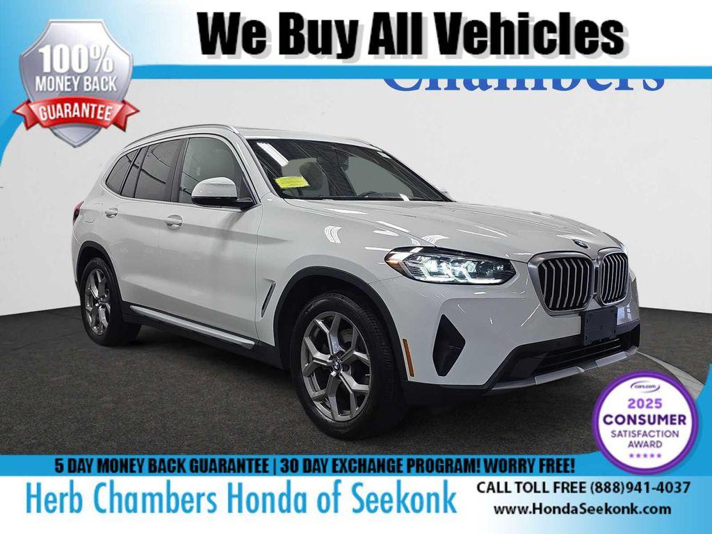 used 2022 BMW X3 car, priced at $28,987