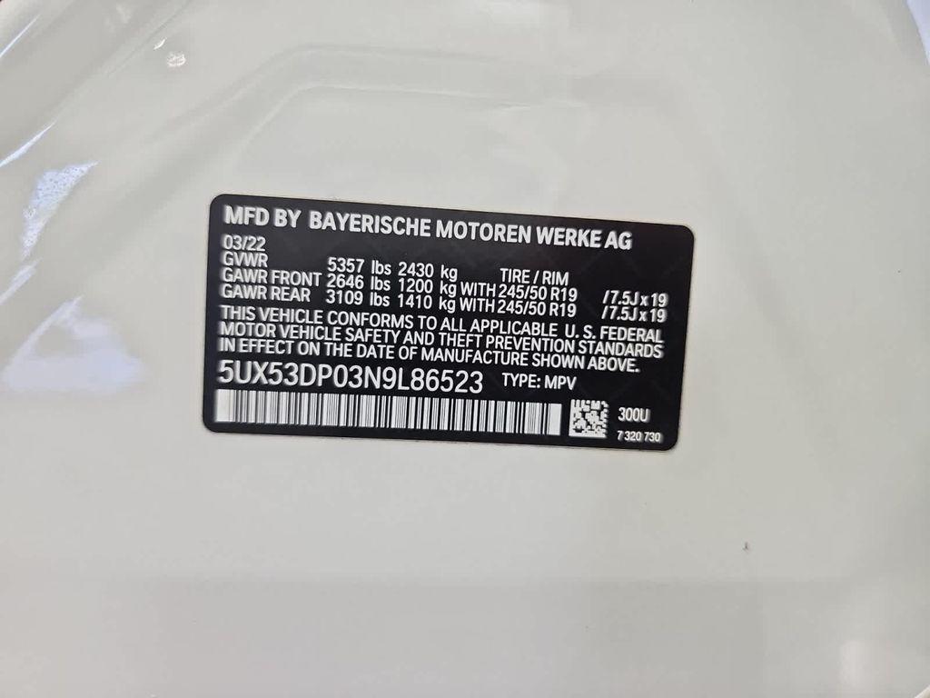 used 2022 BMW X3 car, priced at $28,987