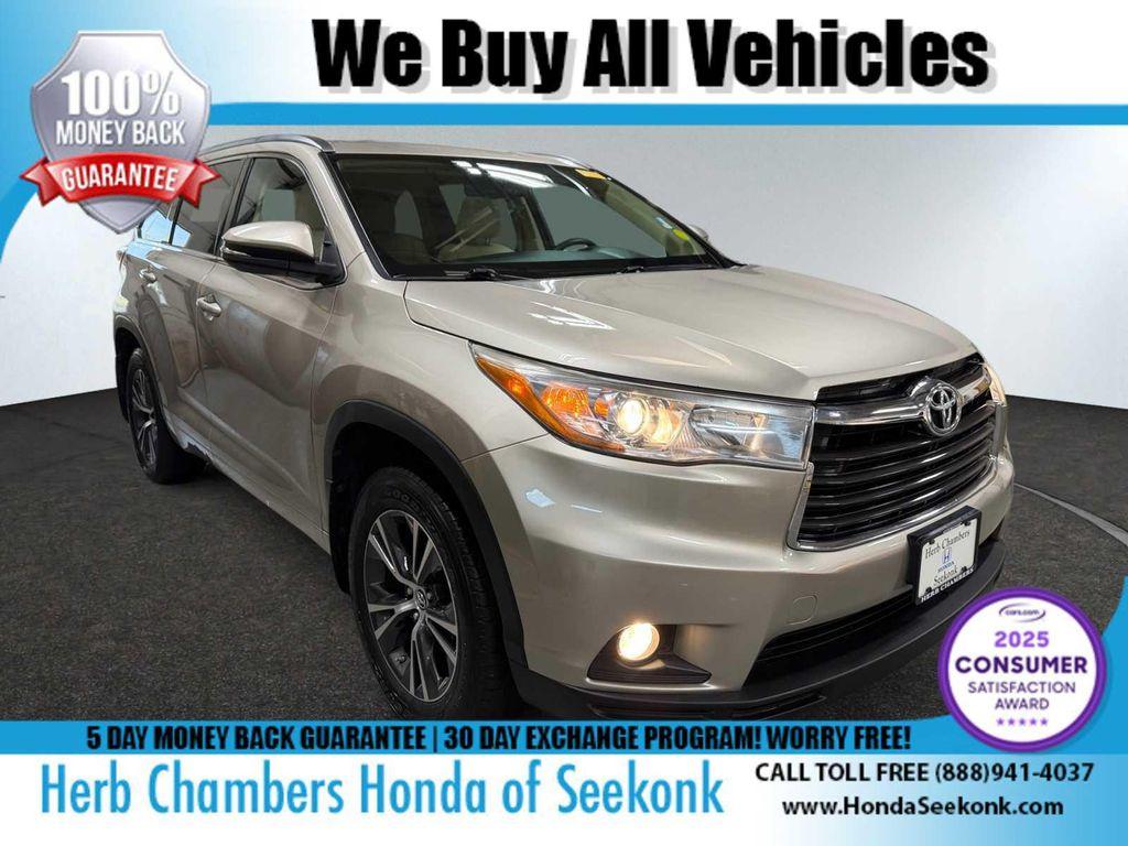 used 2016 Toyota Highlander car, priced at $17,467