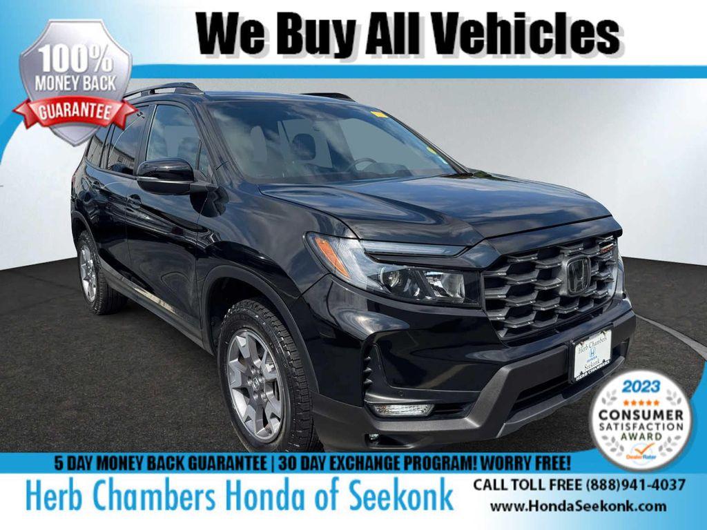 used 2022 Honda Passport car, priced at $34,467