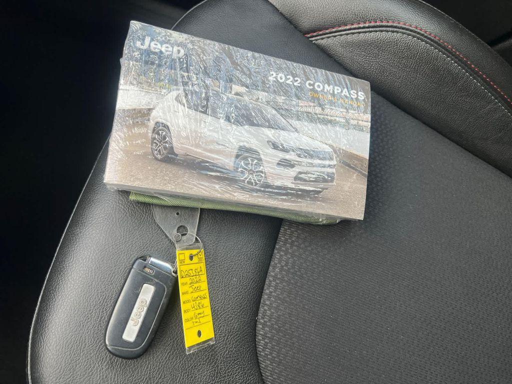 used 2022 Jeep Compass car, priced at $21,588