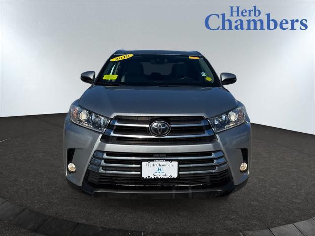 used 2018 Toyota Highlander car, priced at $20,700