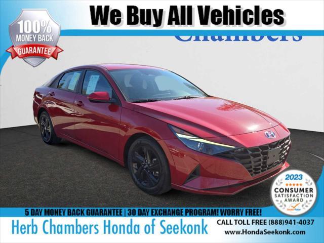 used 2021 Hyundai Elantra car, priced at $18,868