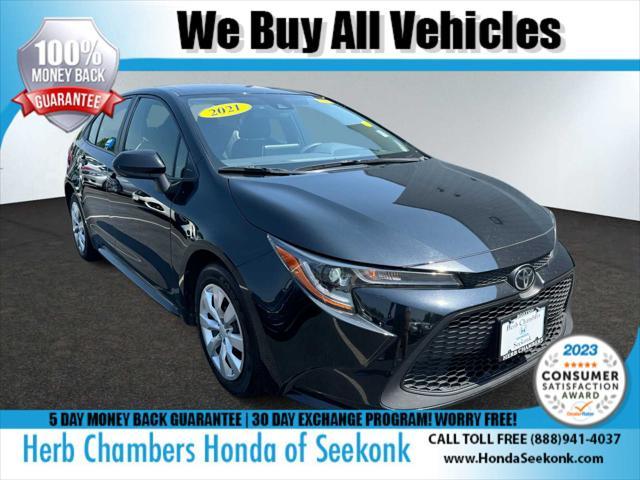 used 2021 Toyota Corolla car, priced at $19,400