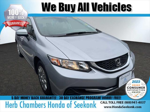 used 2015 Honda Civic car, priced at $13,500